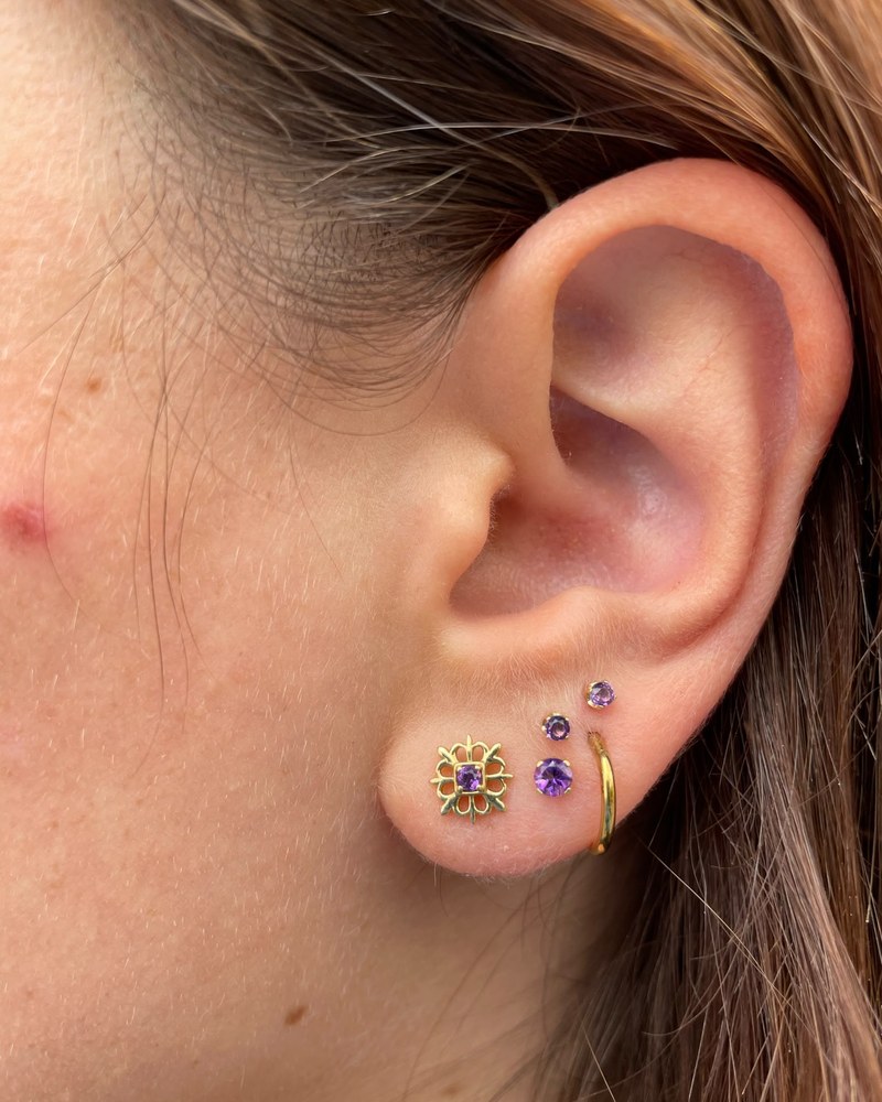 Piercing jewellery and ear styling, photograph 4