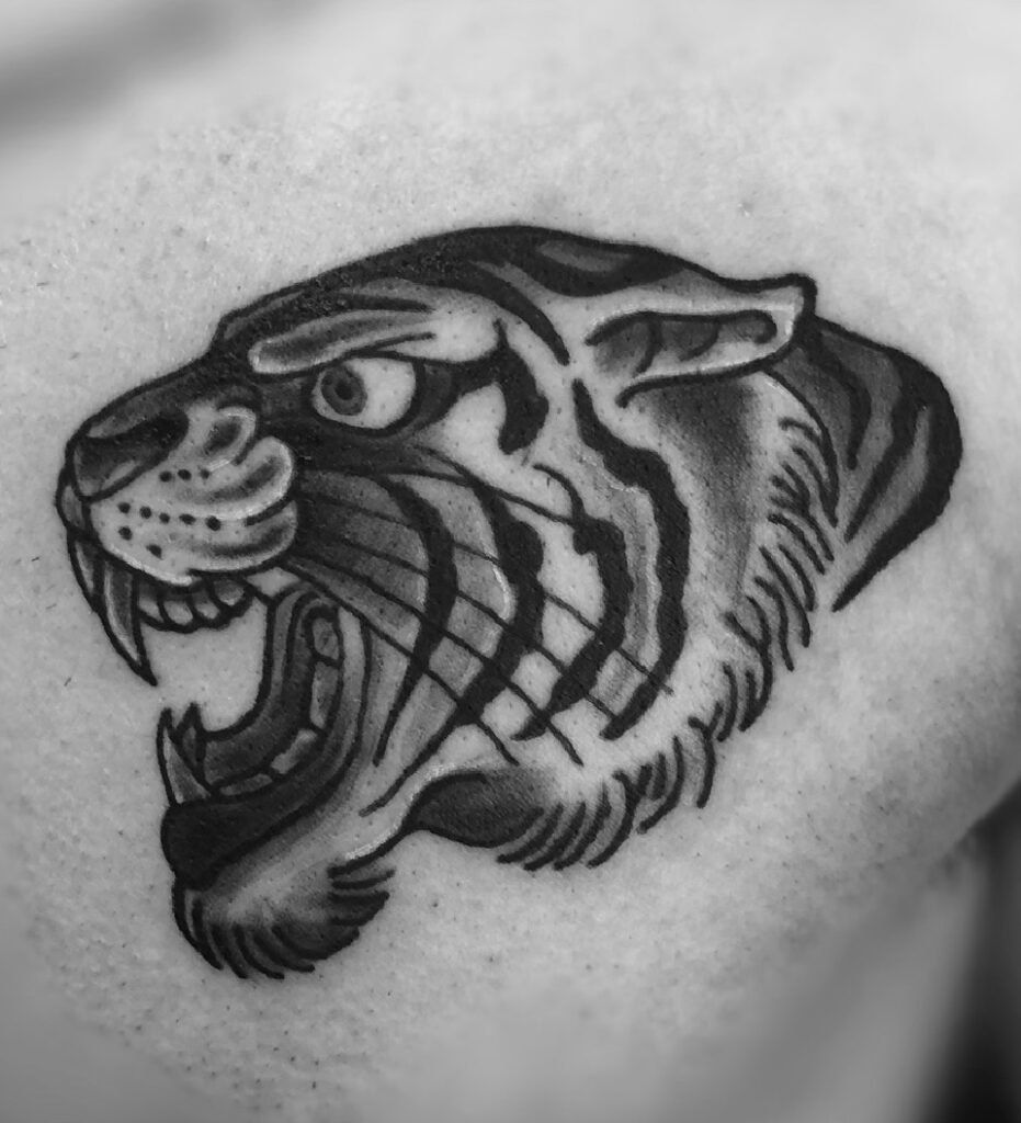 Neotraditional tattoo from the Pierce of Ink portfolio